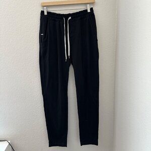 Vuori Sweatpants Minimalist Black Straight Leg Black Sz M